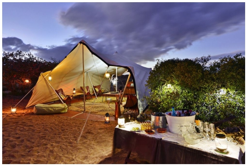 tented camp