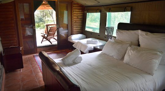 luxury tented camp