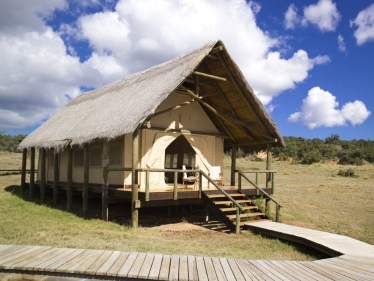 luxury tented camp