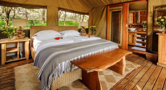 luxury tented camp